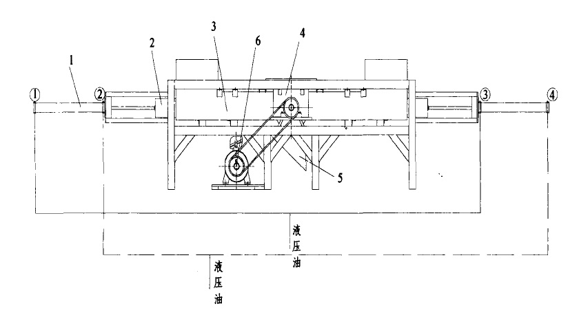 雙向進料的臥式破碎機 雙向進料的臥式破碎機結構圖
