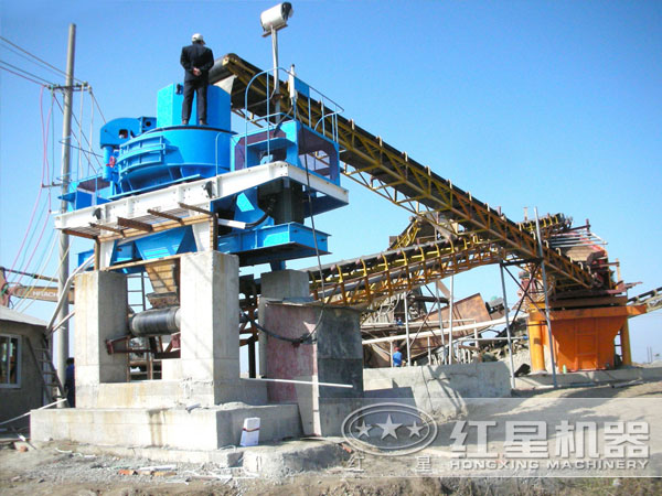 制砂生產線現場圖