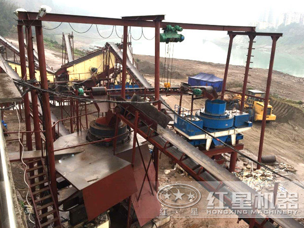 制砂機生產現場 制砂機生產現場