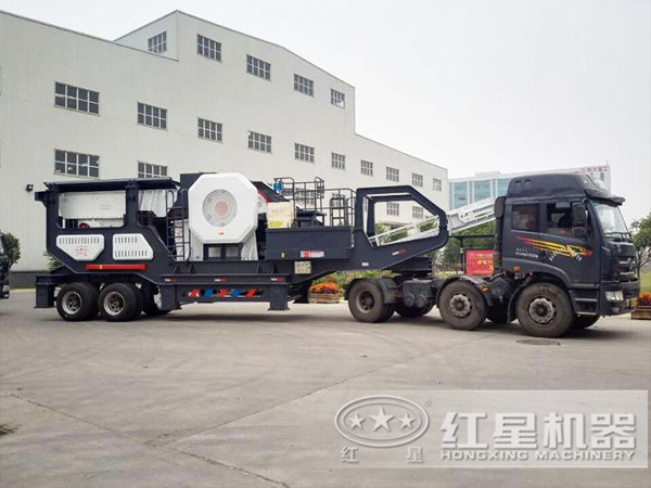 紅星流動車制砂機發貨現場 紅星流動車制砂機發貨現場