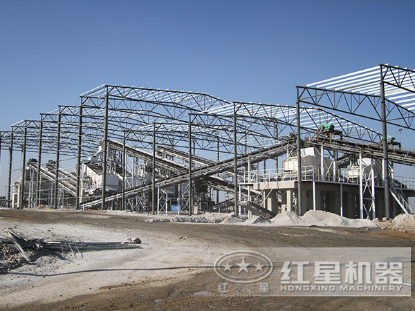 大型機制砂現場 大型機制砂現場