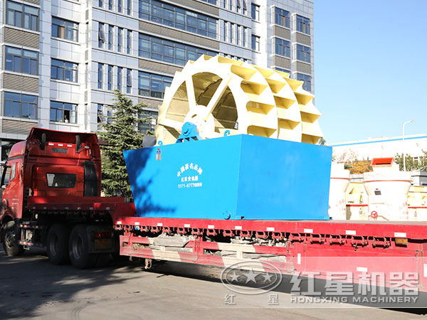 三輪洗石機發貨現場 三輪洗石機發貨現場