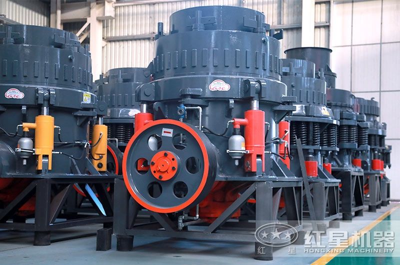 帶彈簧的為復合型圓錐破碎機 帶彈簧的為復合型圓錐破碎機