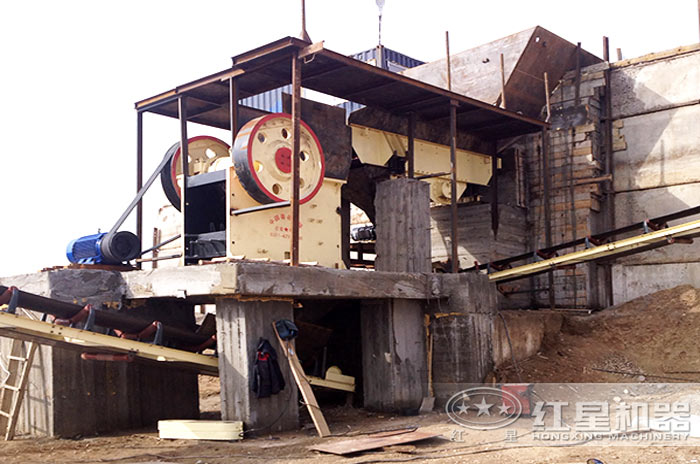 粘土砂生產線現場實拍 粘土砂生產線現場實拍
