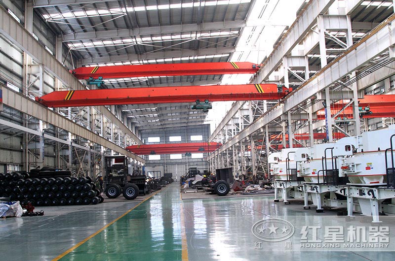 紅星制砂機生產車間 紅星制砂機生產車間