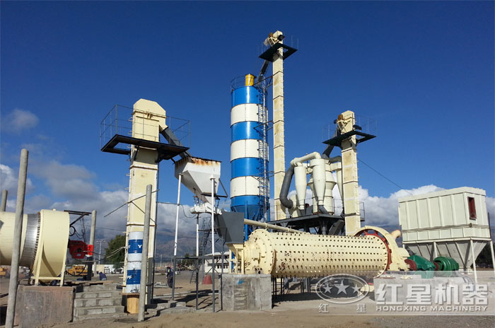 棒磨式制砂機現場 棒磨式制砂機現場