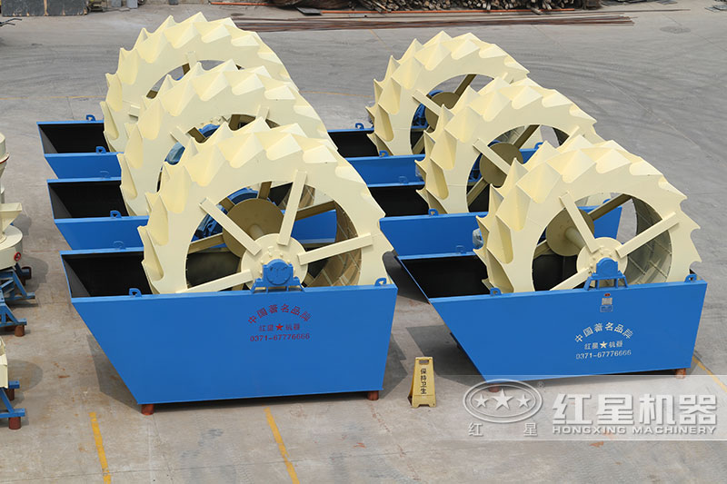 輪斗式洗砂機洗沙節水完勝螺旋式洗沙機 輪斗式洗砂機洗沙節水完勝螺旋式洗沙機