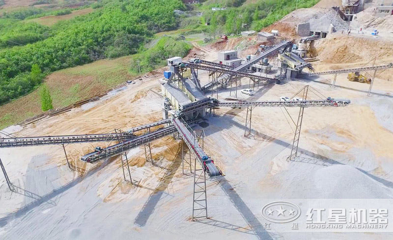 人工制砂生產線現場實拍 人工制砂生產線現場實拍