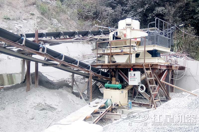 機制砂生產線現場 機制砂生產線現場