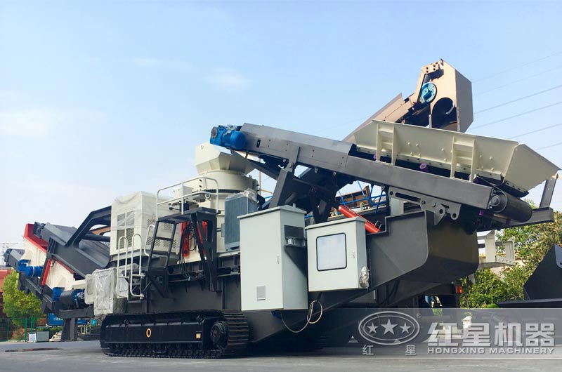 圓錐破移動破碎站，輪胎式、履帶式這里都有