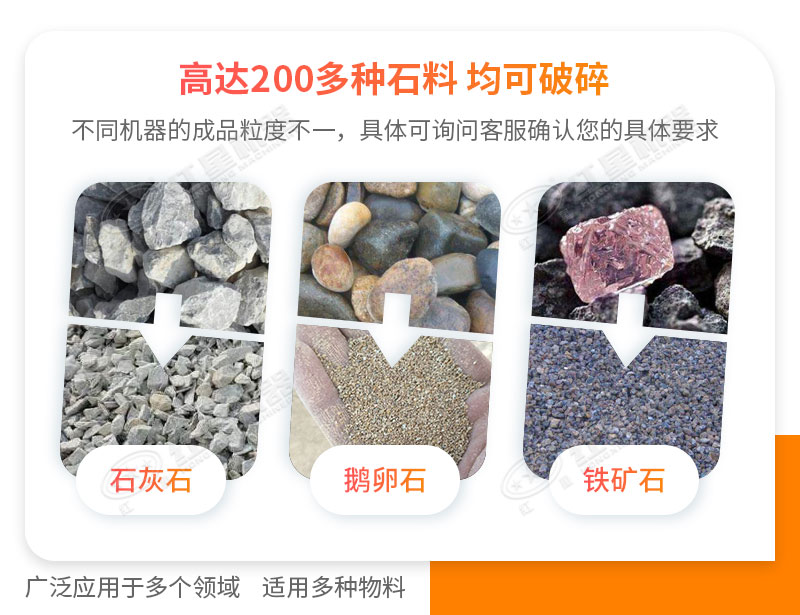 碎石機應用領域 碎石機應用領域