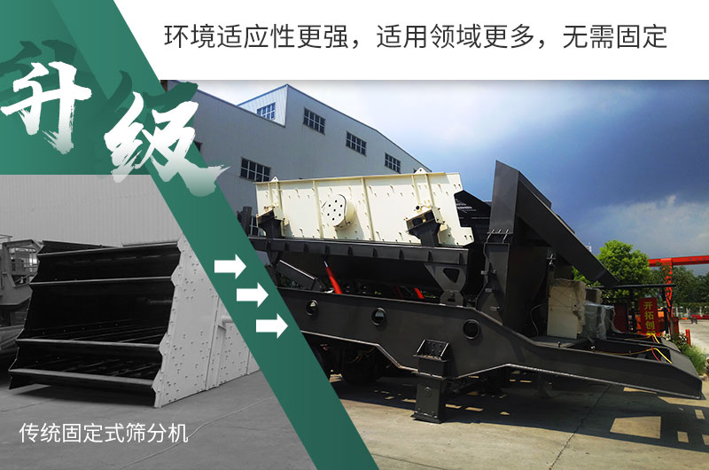 移動一體式篩分機 移動一體式篩分機