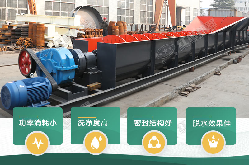 螺旋洗砂機優勢 螺旋洗砂機優勢