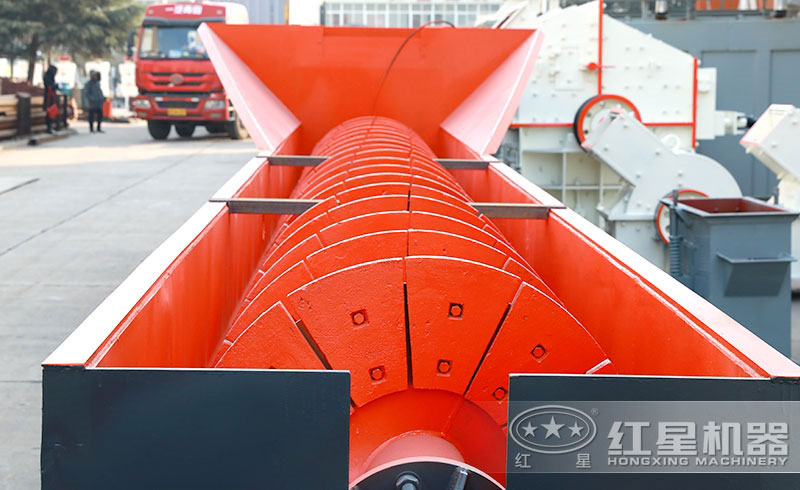 螺旋式洗石機細節實圖 螺旋式洗石機細節實圖