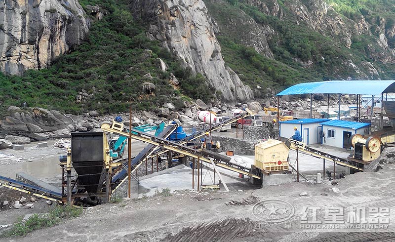 河卵石制砂機生產線 河卵石制砂機生產線