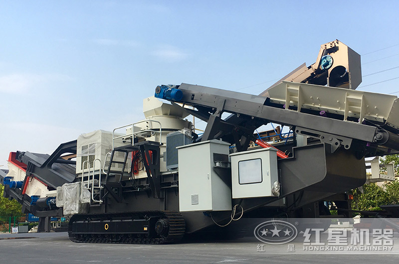 靈活轉場、生產(chǎn)自由的履帶移動破碎站 靈活轉場、生產(chǎn)自由的履帶移動破碎站