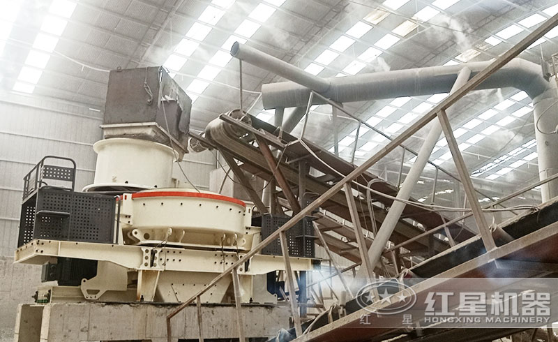 沖擊式制砂機安裝現場 沖擊式制砂機安裝現場