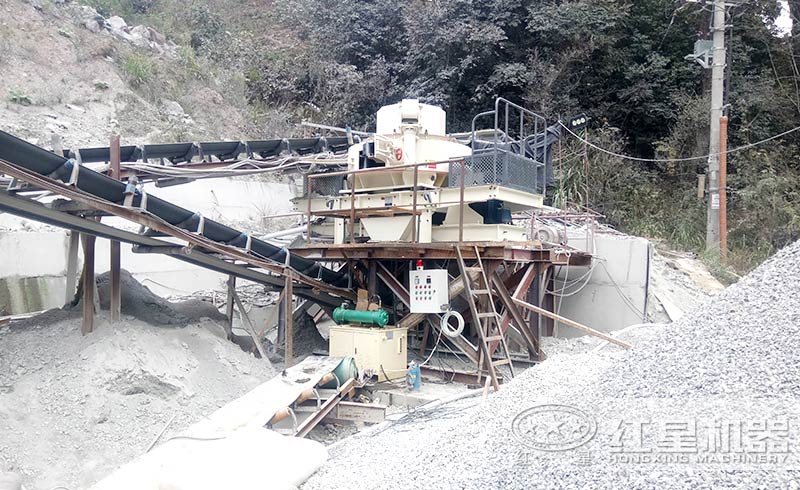 機制砂生產線現場實拍 機制砂生產線現場實拍
