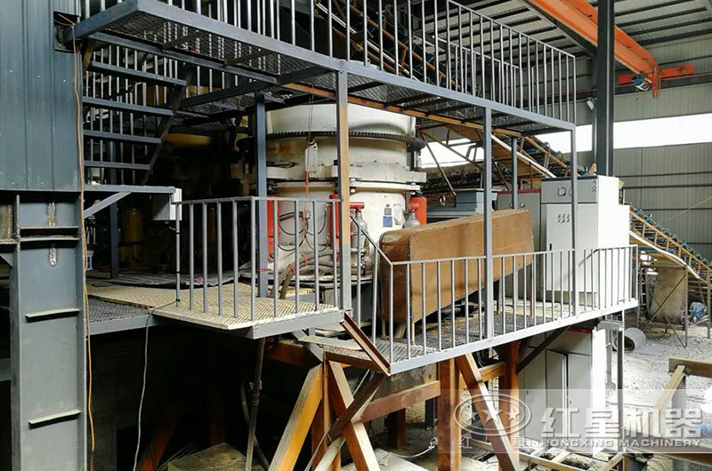 石子破碎現場 石子破碎現場