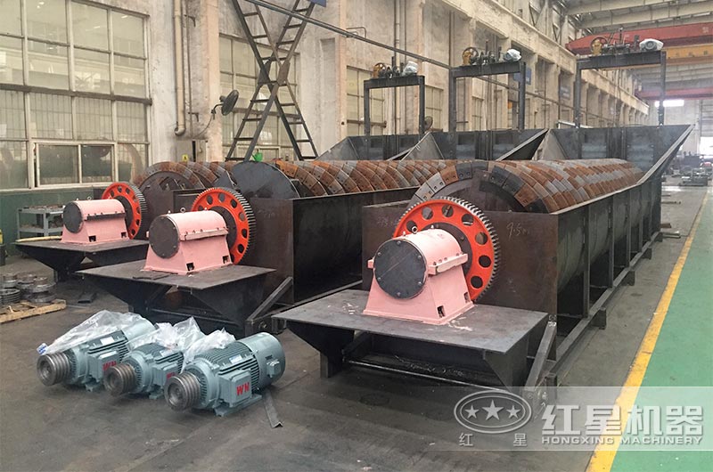 蛟龍洗砂機生產車間實拍 蛟龍洗砂機生產車間實拍