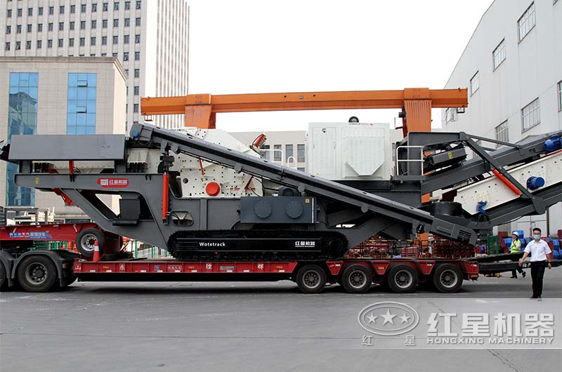 履帶移動反擊破制砂機發(fā)貨 履帶移動反擊破制砂機發(fā)貨