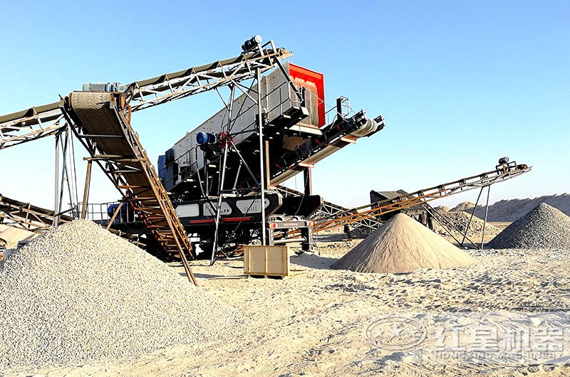 移動振動篩現場實拍 移動振動篩現場實拍