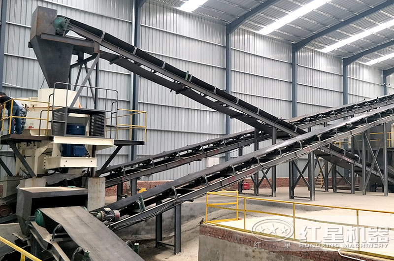 VSI制砂機現場實拍，室內生產更環保