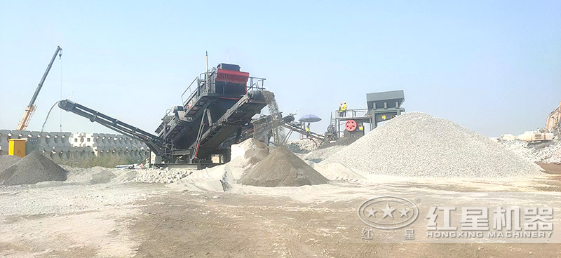 移動制砂作業現場 移動制砂作業現場