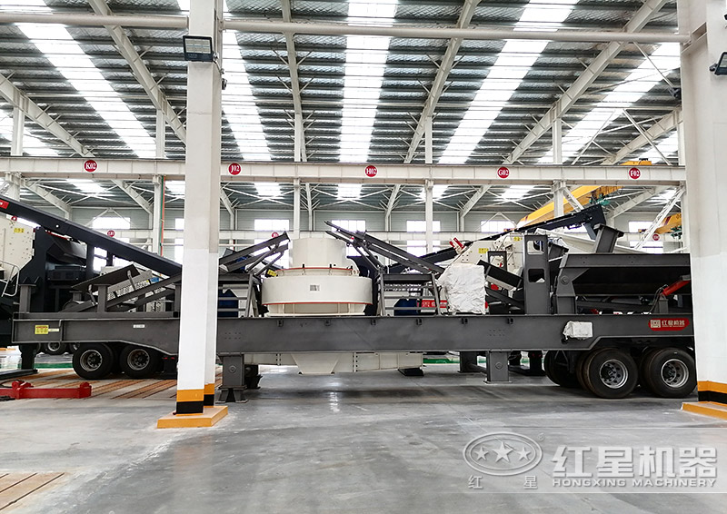 車載移動制砂機,需要搭配半掛車頭 車載移動制砂機,需要搭配半掛車頭