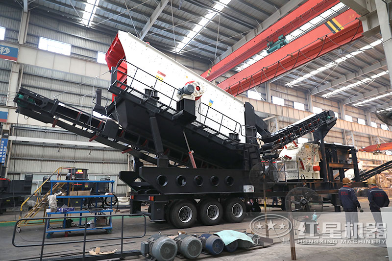 移動碎石機+反擊破 移動碎石機+反擊破