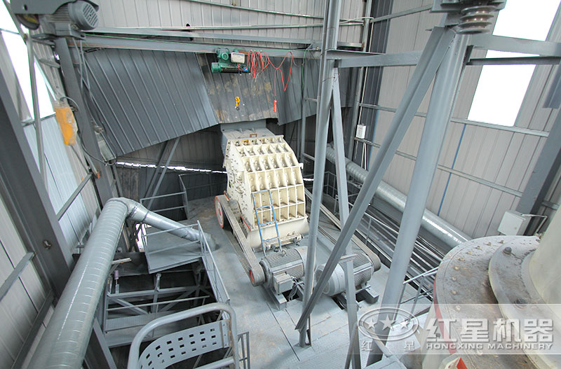 紅星機器重錘式破碎機安裝現場 紅星機器重錘式破碎機安裝現場