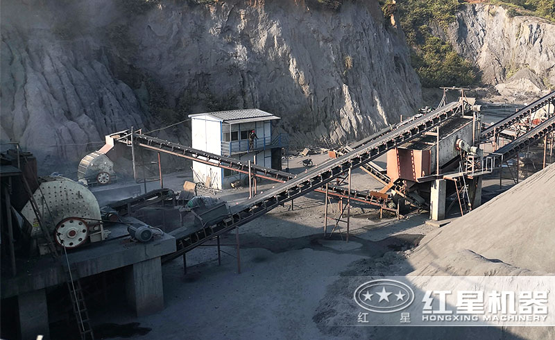 錘式制砂機單機配置的一套制沙生產線 錘式制砂機單機配置的一套制沙生產線