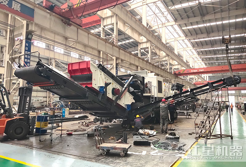 毛石破碎機(jī)-移動(dòng)破生產(chǎn)車間展示 毛石破碎機(jī)-移動(dòng)破生產(chǎn)車間展示