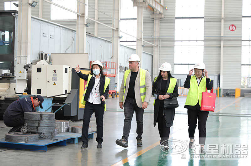 客戶來廠考察設備 客戶來廠考察設備