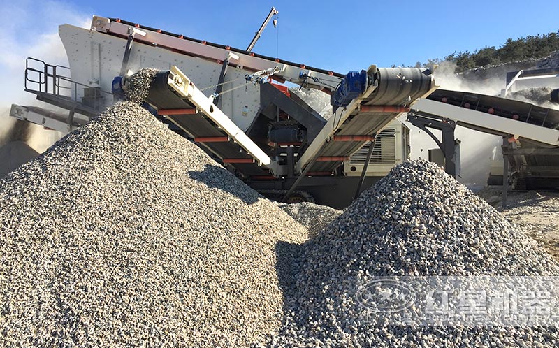 移動破碎機單機作業配置的生產線 移動破碎機單機作業配置的生產線