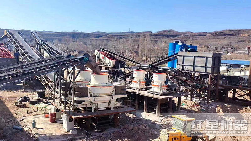 大型碎石機械設備各大現場投產使用 大型碎石機械設備各大現場投產使用